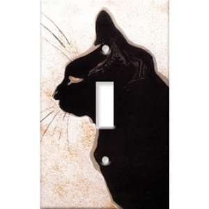   Switch Plate Cover Art Les Chats Cat Themed Single