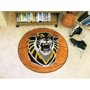  Fort Hays State Tigers Basketball Shaped Area Rug Welcome 