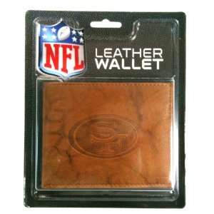  San Francisco 49ers NFL Leather Embossed Wallet 