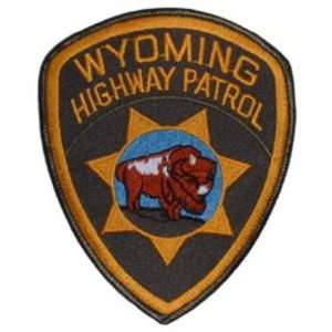  Police Wyoming Highway Patrol Patch Patio, Lawn & Garden