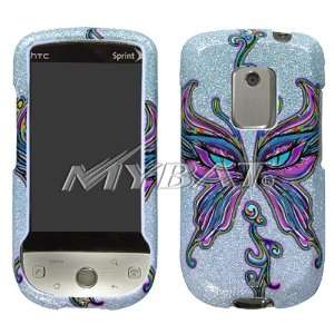   Teal Butterfly Eyes (Sparkle) Phone Protector Cover 