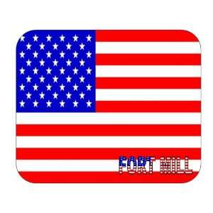  US Flag   Fort Mill, South Carolina (SC) Mouse Pad 