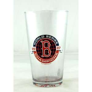    Red Sox Pint Glass   2007 World Series Champions