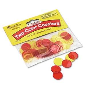  Two Color Counters, Math Manipulatives, For Grades K 6, 50 