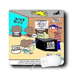   Famous People Places Books Cartoons   SNOOPY GOES BAD   Mouse Pads