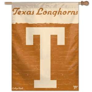  Texas Longhorns Flag   Vintage Style Patio, Lawn & Garden