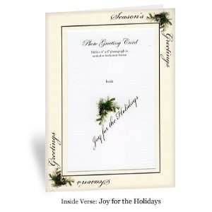    Pine Cone Holiday Photo Greeting Card Arts, Crafts & Sewing