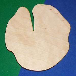 LILY PADS Unfinished Wood Shapes Cut Outs LP5060  