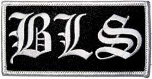 Black Label Society Iron On Patch BLS Logo Band New  