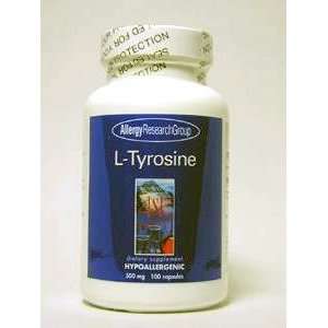  Allergy Research Group   Tyrosine 500 mg 100 caps Health 