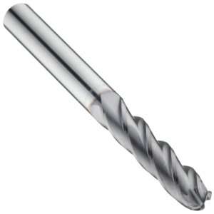Precision Twist EB6304V Solid Carbide End Mill, TiAlN Coated, 4 Flute 