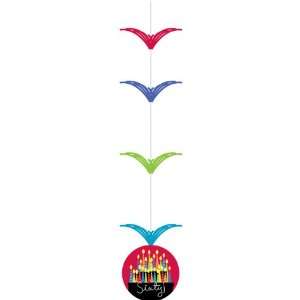  60th Birthday Candles Firework Danglers   Decorations 