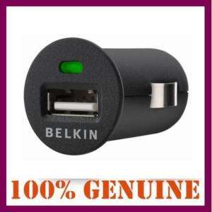 Original BELKIN Mini Car USB Charger IPHONE 4G iphone 4  