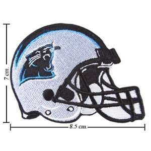  3pcs Carolina Panthers Helmet Logo Embroidered Iron on 