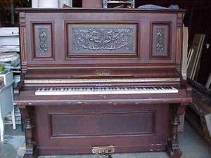 1895 FISCHERWALNUT GRAND PIANO  