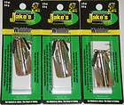 JAKES JAKES SPIN A LURE WOBBLER 1/3 OZ SILVER TROLLING TROUT LURE 3 