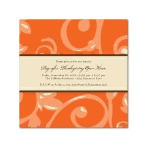 Thanksgiving Party Invitations   Rustic Celebration By Smudge Ink