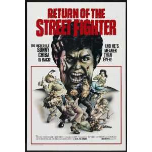  Return of the Street Fighter Poster Movie 27x40