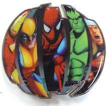 Marvel Comics The Avengers Movie Spiderman Hulk Iron Man Logo Metal 