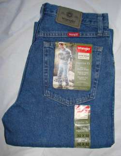New Wrangler Five Star Regular Fit Jeans Men’s Size W36 L29,30,32,34 