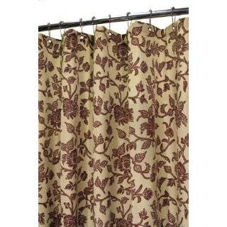Park B. Smith Floral Swirl Shower Curtain, Celedon / Woodland