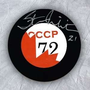  Stan Mikita Summit Series Autographed/Hand Signed Hockey 