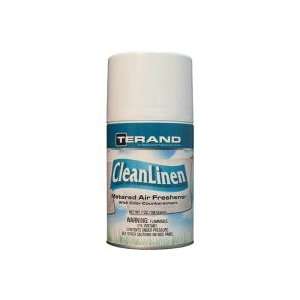 Terand Clean Linen Metered Air Freshener (Case of 12 Cans)  