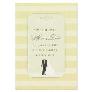  Bride & Groom Save the Date Magnet
