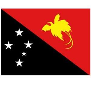  Papua New Guinea 6 x 10 Nylon Flag Patio, Lawn & Garden