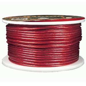    Metra PR604 125 125 Foot Roll 4GA Wire Red Casing
