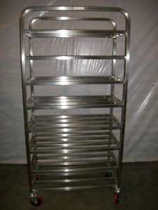 Winholt UNSS 8 all stainless steel meat lug rack cart  
