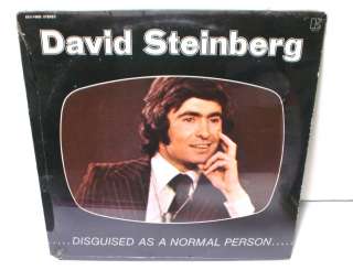 SEALED DAVID STEINBERG DISGUISED AS NORMAL LP 1970  