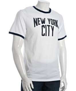 Worn Free white jersey New York City crewneck t shirt   up 