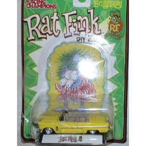  Big Daddy Ed Roth Rat Fink Yellow Convertible Die Cast Car 
