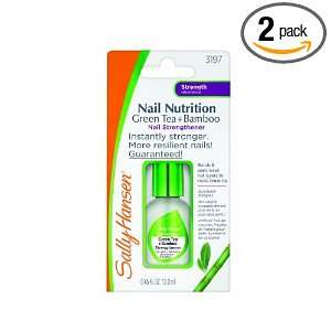 Sally Hansen Nail Nutrition Green Tea Plus Bamboo Nail Strengthener, 0 