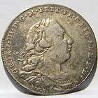 HANNOVER German states, George III rule scarce 1778 IWS silver 1/6 