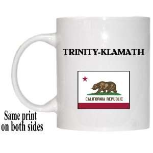   US State Flag   TRINITY KLAMATH, California (CA) Mug 