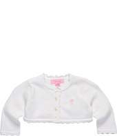 Lilly Pulitzer Kids   Baby Rory Scalloped Cardigan (Infant)