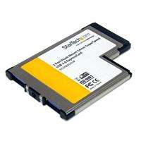   Port Flush Mount ExpressCard 54mm SuperSpeed USB 3.0 Card Adapter