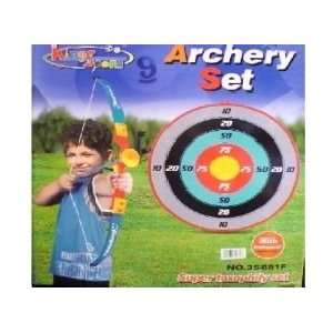   High Quality Toy Archery Bow And Arrow Set With Target Toys & Games
