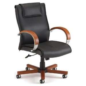    OFM 561 L Medium Back Leather Office Chair