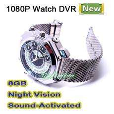 W516 16G HD New 1080P IR Sound Activated Hidden Spy Watch Camera Mini 