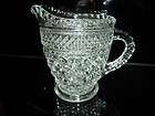 ANCHOR HOCKING WEXFORD CRYSTAL PITCHER NICE  