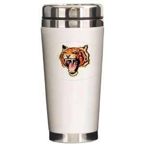  Ceramic Travel Drink Mug Wild Tiger 