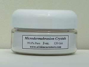 Microdermabrasion Exfoliant Crystals 2 OZ Acne, Wrinkle  