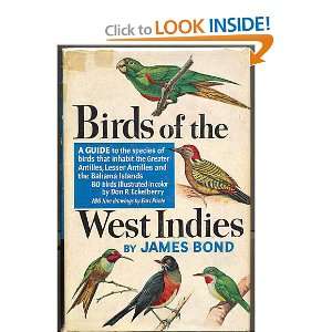  Birds of the West Indies James Bond Books