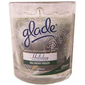   Scented Candle Holiday Collection Hollyberry Wreath