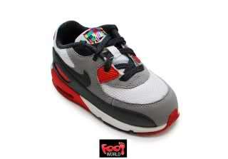 Girls Boys infant Nike Air Max 90 White Black Red UK3.5 7.5 RRP £35 