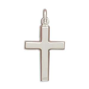 925 Sterling Silver Catholic Cross Necklace Pendant 1  