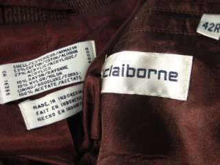 Mens Claiborne 2 button sport coat blazer 42R (C66 9)  